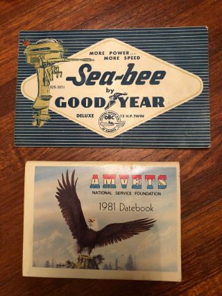 Vintage 50’s Goodyear Boat Motor Roberts Kit Craft Brochures AAA Daisy Air Rifle 3
