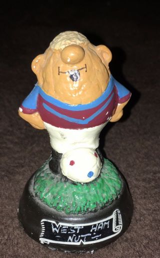 Vintage 1970s Football Nut - West Ham Peanut Figure