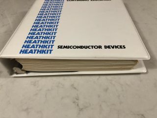 Heathkit Continuing Education Semiconductor Devices EE - 3103 2