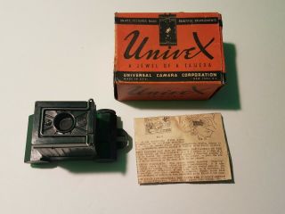 Univex Model A Vintage SubMiniature Camera - 2