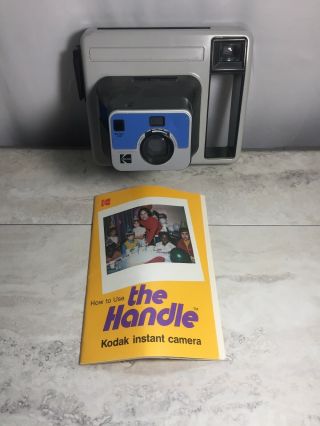 Vintage Kodak the Handle Instant camera Unique Find 2