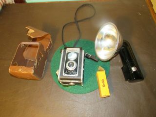 Vintage Kodak Duaflex Iii Camera Flash Model