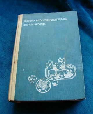 Vintage Good Housekeeping Hardcover Cookbook 1963.