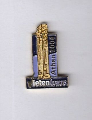Very Rare Olympic Games Athens 2004 Noc Germany Travel Partner Vietentours Pin