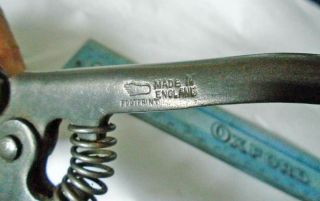 Vintage Compound Action Heavy Music Wire Cutters by FOOTPRINT TOOLS Old Tool 3