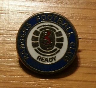 Rangers Fc - Vintage Coffer Enamel Crest Badge