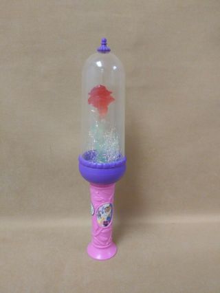 Vintage Disney On Ice Beauty And The Beast Enchanted Rose Light Up Wand