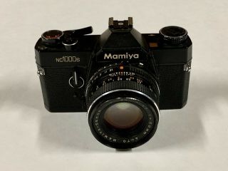 Vintage Mamiya Nc1000s 50mm F 1.  7 Slr Camera Japan