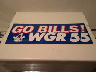 Buffalo Bills Bumper Sticker 1990 