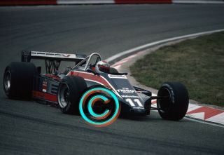 35mm Racing Slide F1 Mario Andretti - Lotus 81 1980 Holland Formula 1