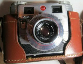 Kodak Signet 35 Camera Synchro 300 Shutter Ektar Lens 44mm W/ Case