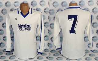 Vintage Erima 7 Football Soccer Shirt Jersey Trikot Maglia Long Sleeve Men L