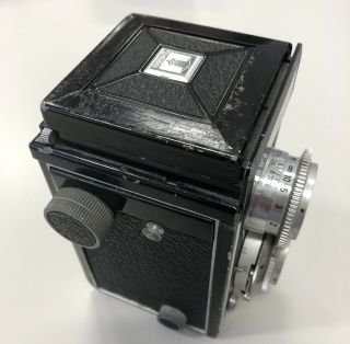 Vintage Photina Reflex TLR Camera with 75mm F3.  5 Lenses Photavit 2