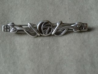 Vintage Jewellery Charles Rennie Mackintosh Sterling Silver Brooch