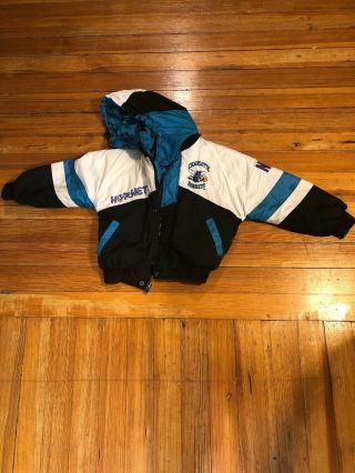 Charlotte Hornets Vintage 90s Pro Player Full Zip Jacket Youth Small