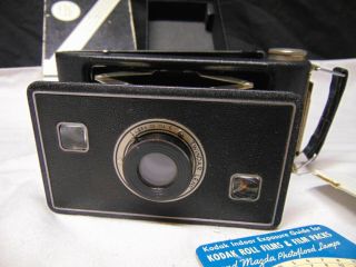 Vintage Jiffy Kodak Six 16 Series II Camera Black color USA 295 2