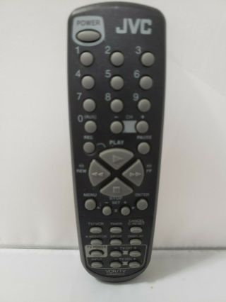 JVC VCR/TV Remote 076N0ES010 HR - A591U HR - A590U HR - A5910 VGC 2