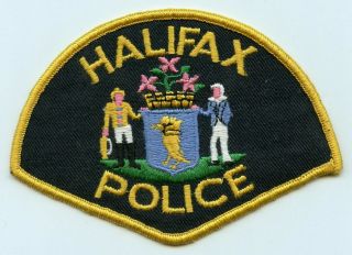 Vintage Halifax Police Nova Scotia,  Canada Htf Uniform/shoulder Patch