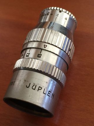 Vintage Juplen 1.  5 Inch F/1.  9 Telephoto Lens D - Mount Made In Japan -