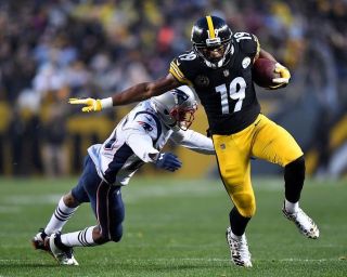 Juju Smith - Schuster 8x10 Photo Pittsburgh Steelers Picture Nfl Football Vs Pats