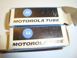 Matched 5963 Tubes,  By Rca For Motorola,  Nib