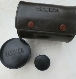 Yashica Vintage Camera Lenses Set In Case