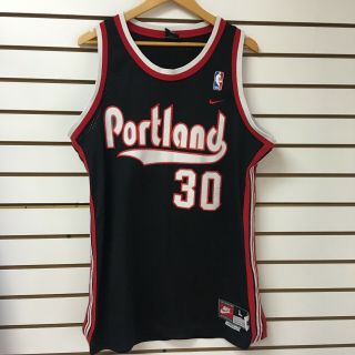 Portland Trailblazers Rasheed Wallace Basketball Jersey Sz Large Nike L,  2