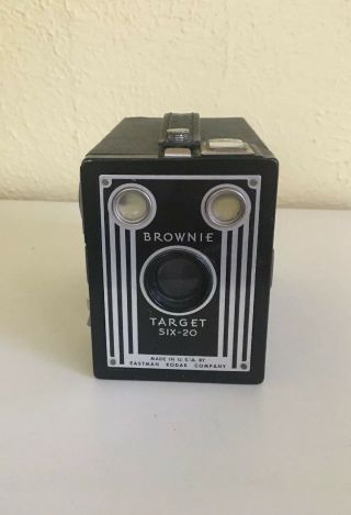 Vintage Eastman Kodak Brownie Target Six - 20 Box Camera
