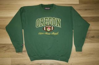 Vintage 1995 Oregon Ducks Rose Bowl Crewneck Sweatshirt Size Xl Jansport Usa
