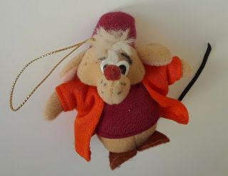 Jaq Cinderella Mouse Christmas Ornament Vintage 3 " 161