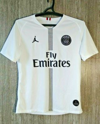 Nike Paris Saint Germain Psg Third Football Shirt Soccer Jersey Maglia Mens Sz M