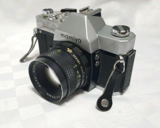 Vintage Mamiya Msx1000 35mm Film Camera With 1:1.  8 55mm Lens