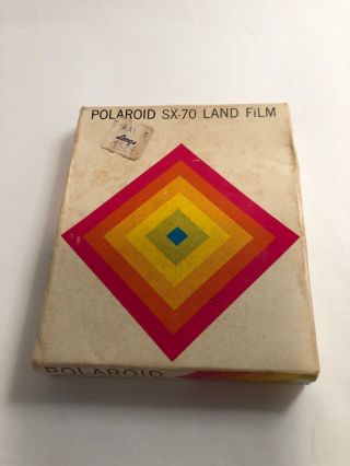 Vintage Exp Mar 1976 Polaroid Sx - 70 Land Film Nib 10 Pictures Per Box
