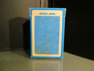 Vintage Pan Am Full Deck Airline Playing Cards Vintage