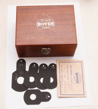Boyer Paris Apo Saphir 450mm Box And Accessories