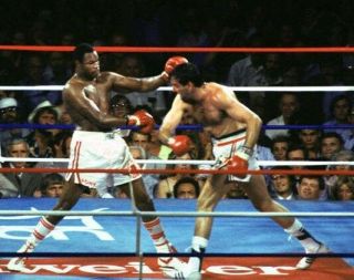 Gerry Cooney Vs Larry Holmes 8x10 Photo Boxing Picture Color