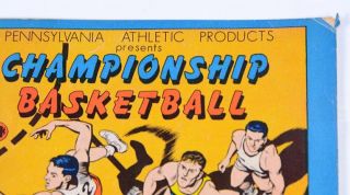 Vintage Pennsylvania Athletic Products CHAMPIONSHIP BASKETBALL Comic Book 2