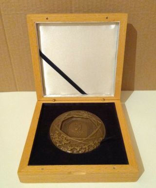 2008 Beijing Olympic Games Bronze Medal Mascot With Wooden Case