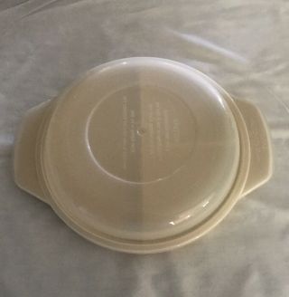 Vintage Regal Ware Microwave Divided Plate Storage Lid 53040