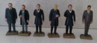 Marx Vintage Group Of 6 Presidents