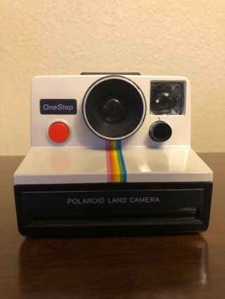 One Step Polaroid Land Camera (rainbow Stripe) Sx - 70