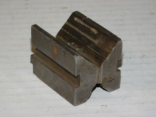 Vintage Brown & Sharpe No.  749 2 " V Block Machinist Hand Work Tool Mill
