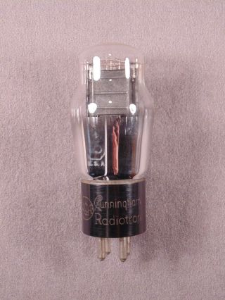 1 45 Rca Cunningham Engraved Base Hifi Radio Amp Vacuum Tube Code J3