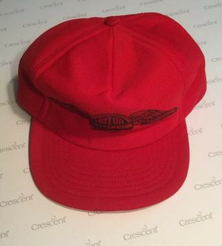 1970 ' s 1980 ' s HARLEY - DAVIDSON Baseball Hat Vintage Red Cap 70 ' 80 ' s Men ' s 2