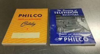 Philco Parts And Accessories Catalogs 1949 Plus Servicing Of Philco Television