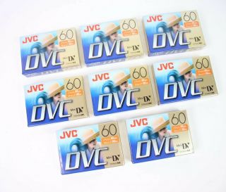 Jvc Pack Of 8 Mini Dv Dvc 60/90 Minute Digital Video Cassette Dvm60me