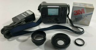 Sony Digital Mavica Mvc - Fd71 Camera With 3 Lenses & 3m 3.  5 