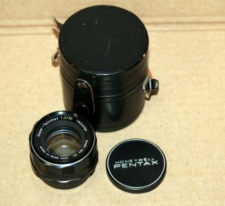 Honeywell Pentax Smc - Takumar 55mm 1:2 / 55 Camera Lens Case