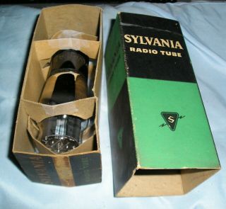 1 In The Box Sylvania Engraved Base 80 Rectifier Tube