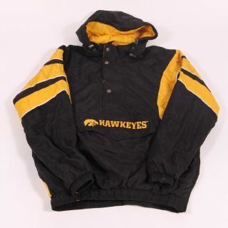Vintage Iowa Hawkeyes Starter Jacket College Vault Ncaa Size Mens Xl